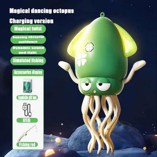 Induction Dancing Octopus Toy