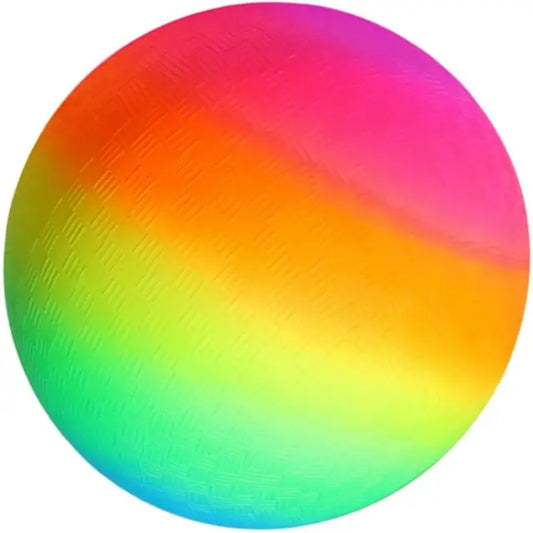 Rainbow Inflatable Ball 9-inch